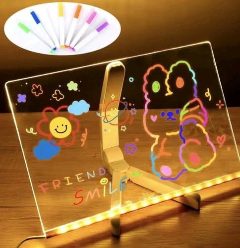 Luminous led drawing board