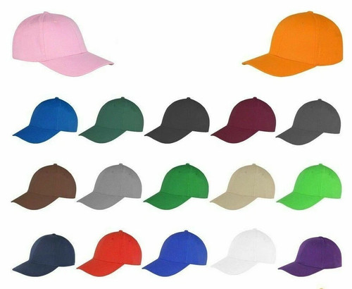 Plain baseball cotton caps - plain,