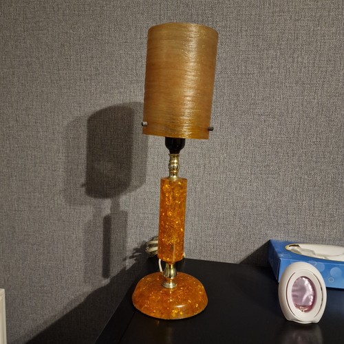 Shatterline vintage lamp - vintage,