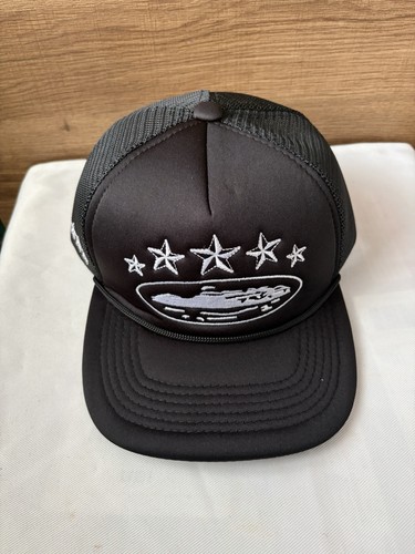 Corteiz cap black white - corteiz, black/white