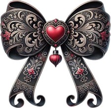 Valentine's Day Coquette Bow