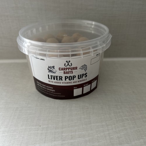 Carppurr baits liver pop - carppurr,