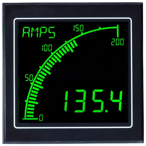 Trumeter amp freq - amp/freq, neg