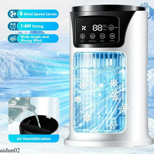 Speeds portable air cooler - 6-speeds,