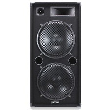 Max SP215 Dual 15" DJ Speaker 2000 Watt PA System for Parties & Events