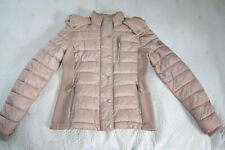 Superdry The Original Fuji Luxe Ladies Teens Blush Pink Puffer Jacket Sz M