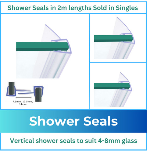 Shower screen seal strip - shower,