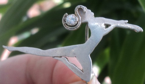 Vintage silver ballet - vintage,