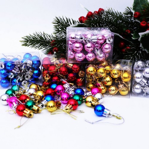 24pcs 2cm baubles - 2cm,