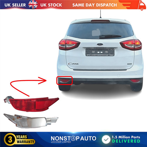 Bumper reflector rear left for - reflector,