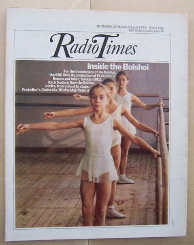 Radio times 1976 bolshoi - radio, times/1976/bolshoi