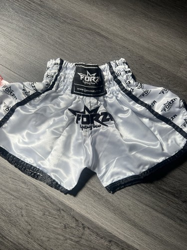 Kids white muay thai martial - thai,