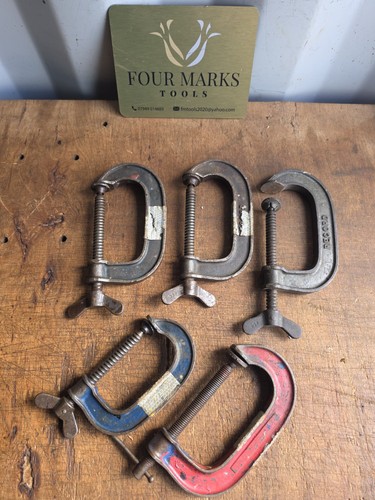 Record clamps wing - g, nut