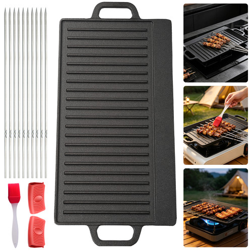 Large non stick - cast, iron