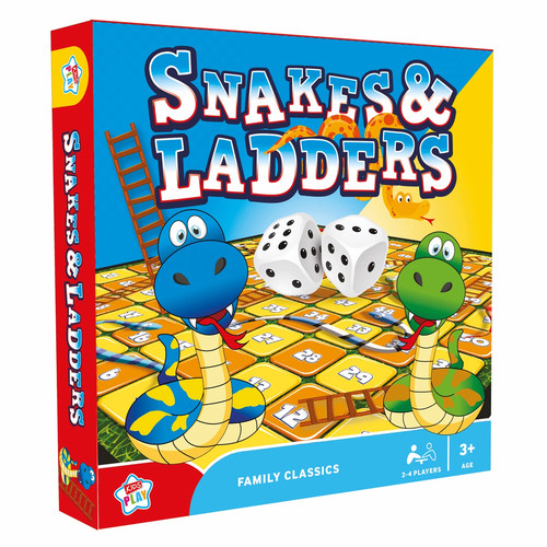 Snakes ladders kids play - snakes,