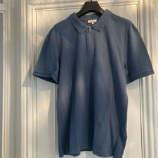 Reiss Men's Polo Shirt 1/4 Zip