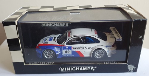Minichamps bmw e46 gtr - bmw, m3