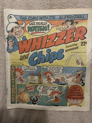 Whizzer and chips comic - whizzer,