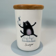 Vintage Portmeirion Splat the Cat Sugar Storage Jar Rob Scotton