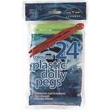 Pack of 24 Coloured Plastic
