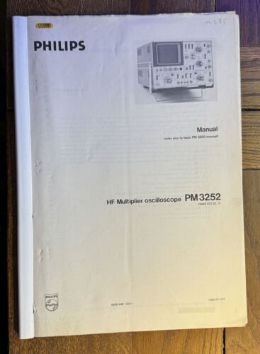 Philips pm3252 multiplier - philips,