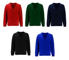 V Neck Button Cardigan Sweat