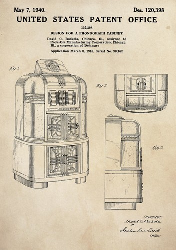 Patent print jukebox - jukebox,