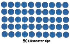 ELK MASTER CUE TIPS. ALL SIZES,  ALL QUANTITIES - 8mm to 13 MM - UK SUPPLIER