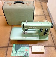 RARE Vintage Viking Husqvarna Sweden 19a Electric Sewing Machine With Zigzag