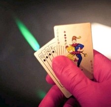 NEW JOKER LIGHTER GOLD - GREEN