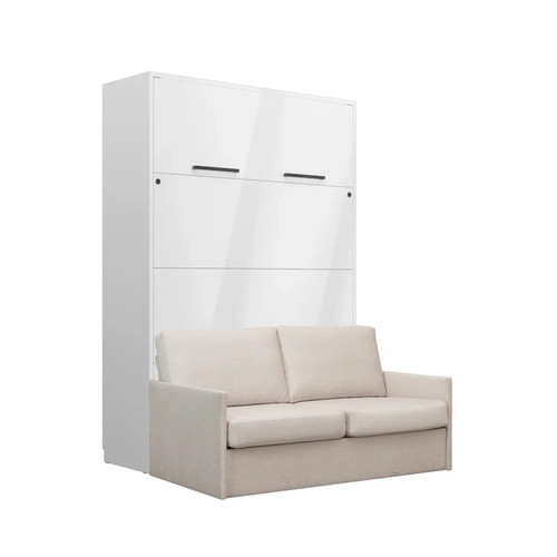 Genius murphy bed white - bed, gloss