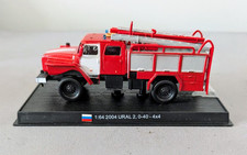 Del Prado Scale 1:64 Fire Engines Of The World Russian 2004 URAL 2 0-40-4X4 