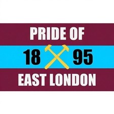 West Ham Away Day Stickers 8cm