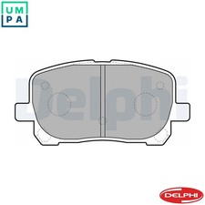 BRAKE PAD SET DISC BRAKE LP1711 FOR TOYOTA MATRIX VOXY/NOAH VERSO/SPORTVAN 1.8L