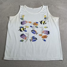 Vintage Tropical Fish Graphic