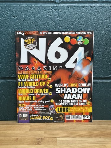 N64 magazine issue - magazine,