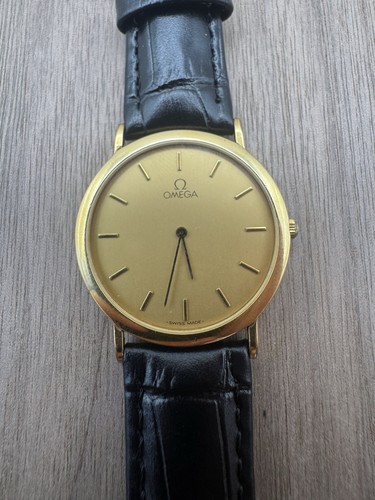 Omega ville gold dial - de,