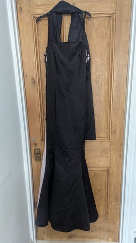 Black fishtail evening - fishtail/evening, prom