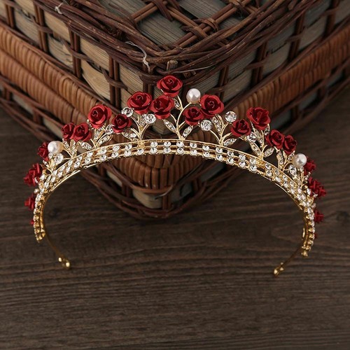 Wedding jewelry gold - jewelry, red