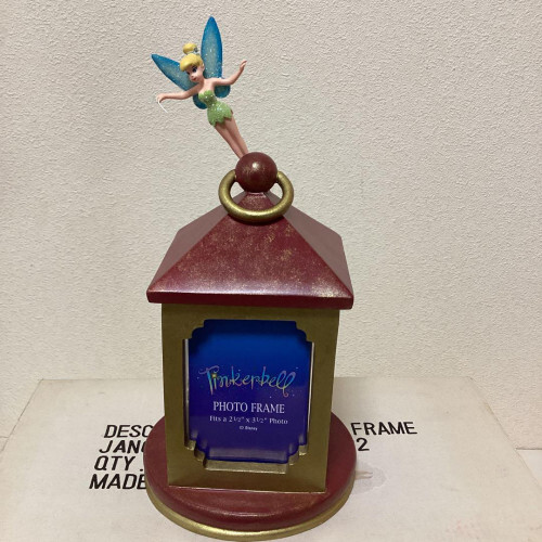 Tinkerbell lamp photo frame - tinkerbell,