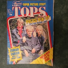 TOPS MAGAZINE #95 the police july 30th 1983