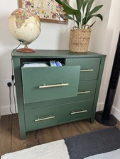 Mamas&Papas Nursery Furniture Set Melfi Range Green With Some Extras
