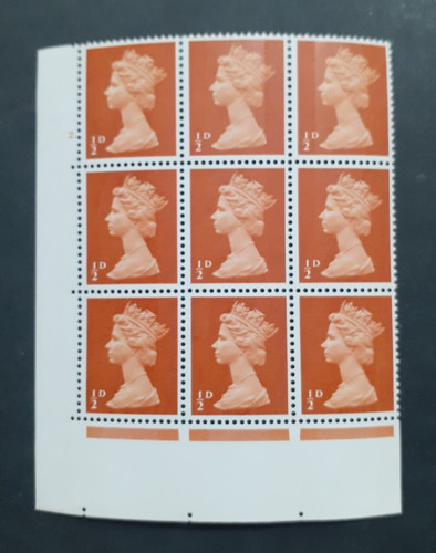 Pre decimal machin sg723 - pre-decimal, 1/2d