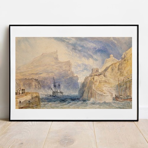 Art print turner boscastle - print,