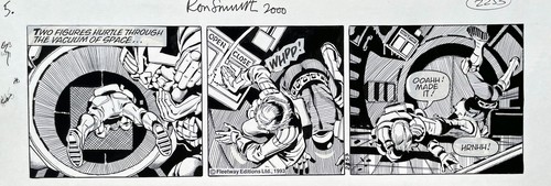 Original judge dredd artwork - judge,