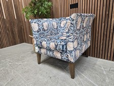 William Morris Fingal Armchair In Pimpernel Velvet RRP-£1020