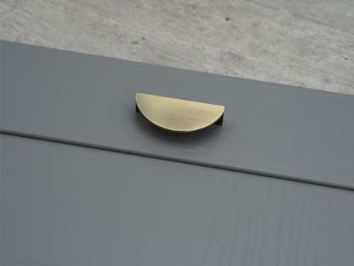 Half moon handle 64mm antique - handle,