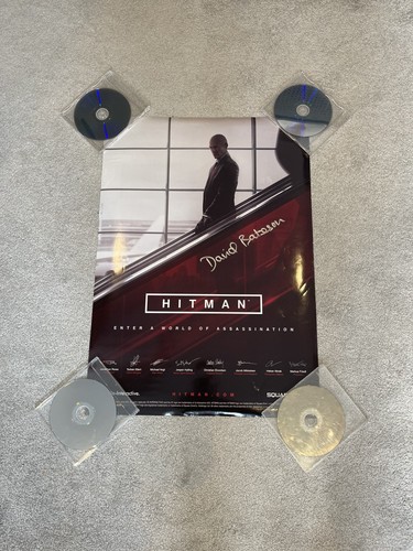 Hitman poster signed david - hitman, by