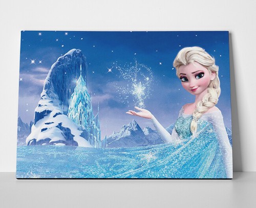 Elsa frozen ice poster - frozen,
