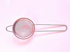 Tea Strainer Metal Sieve Mesh Kitchen Traditional Loose Leaf Filter Infuser